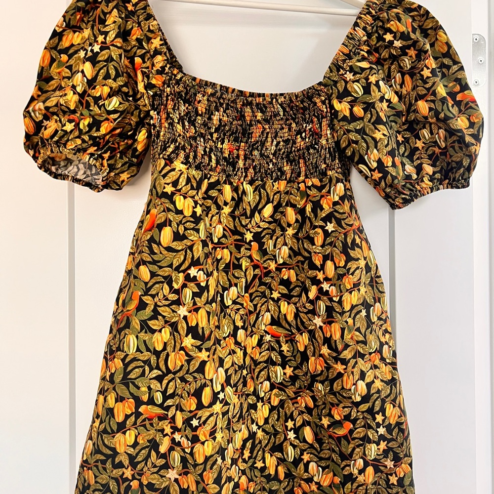 Farm Rio Puff Sleeve Dress - Picture 2 of 5